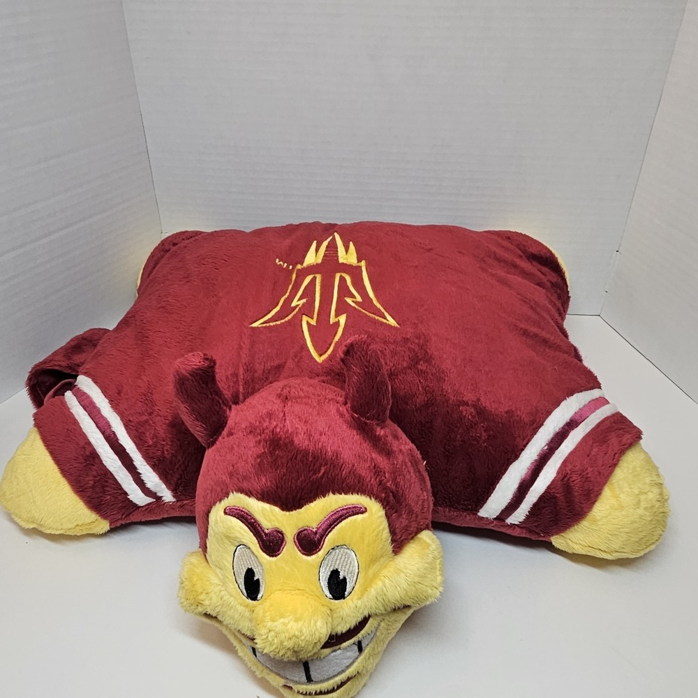 Arizona State Sun Devils ASU Sparky Pillow Pet Team Gear Decor Mascot NCAA 2009